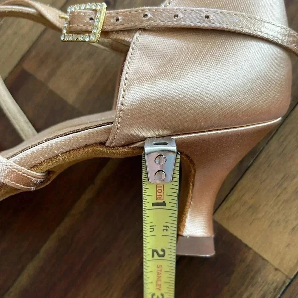 International Dance Shoes satin 2” heel - Picture 10 of 12